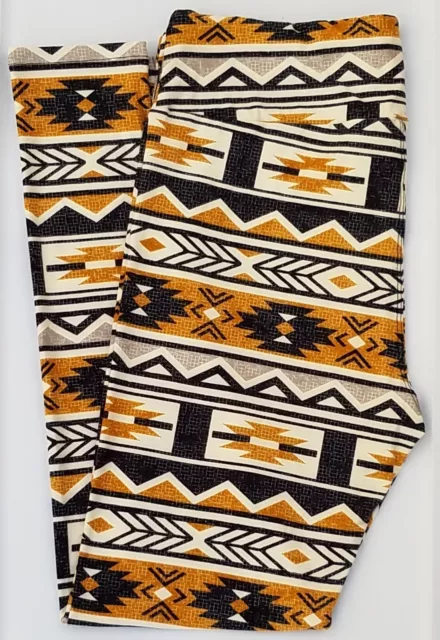 OS LuLaRoe One Size Leggings Southwest Tribal Aztec Print NWT R36