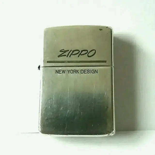 ZIPPO Sterling Silver Vintage Italic Cursive 80s