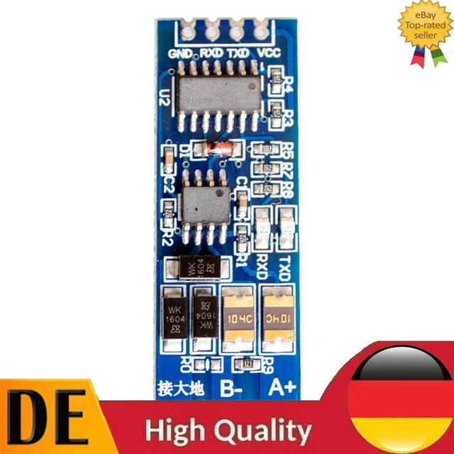 Modulo DEWOTHV TTL-RS485 3.3V/5V – Convertitore Seriale Con Controllo Di Flusso Automatico, Protezione Fulmini, Per Arduino (3 Pezzi)