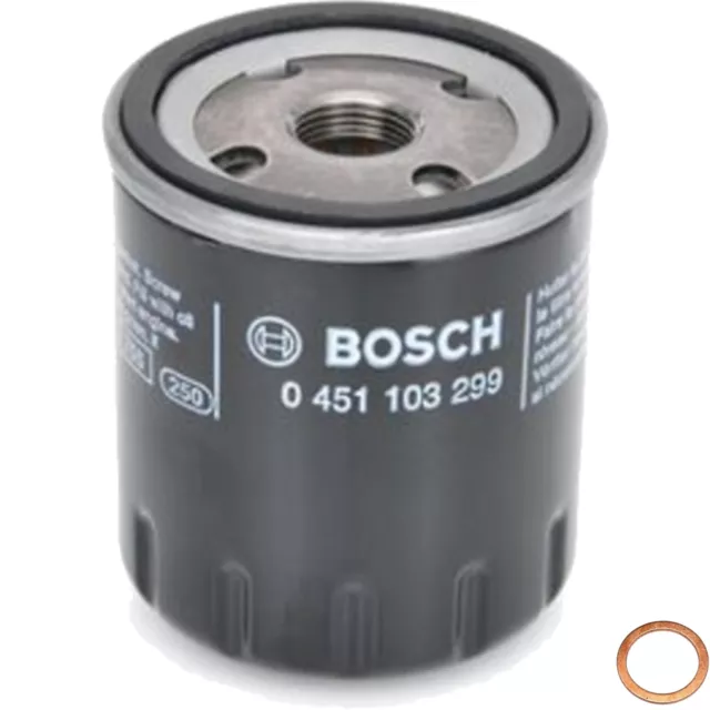 BOSCH Ölfilter mit Dichtung Filtereinsatz M 20 x 15 für Alpine V6