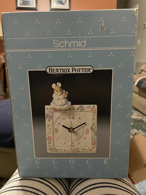 1991 Schmid Beatrix Potter Clock