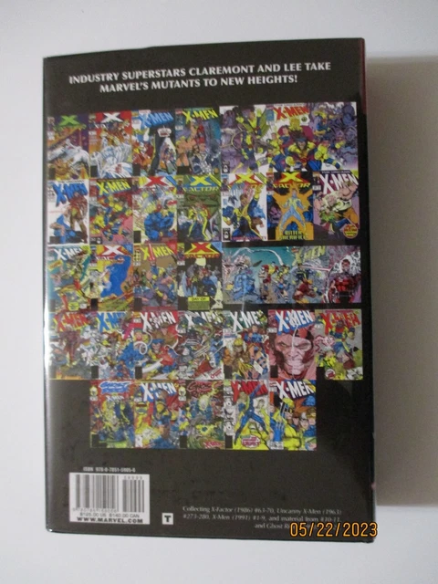 Marvel Comics X-Men Volume 2 Omnibus By Chris Claremont Jim Lee Hardcover 3