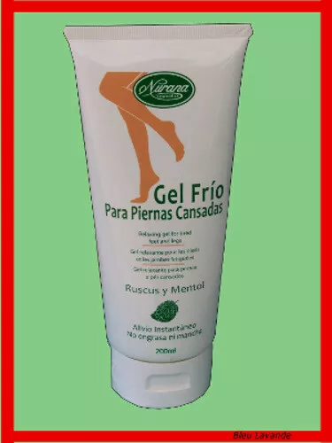 Gel Froid Jambes Lourdes, Enflees, Congestionnees,  Pieds Fatigues, Brulants