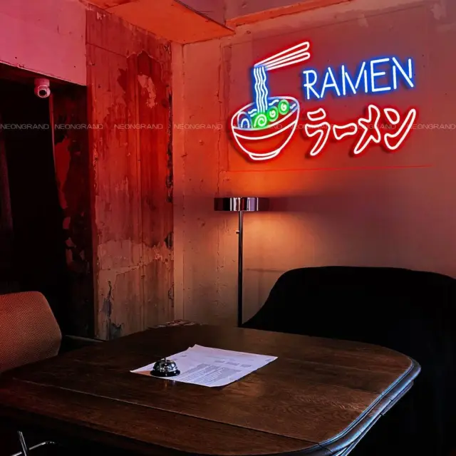 Ramen Neon Sign Custom Ramen Led Sign Restaurant Neon Sign Ramen Japanese Signs