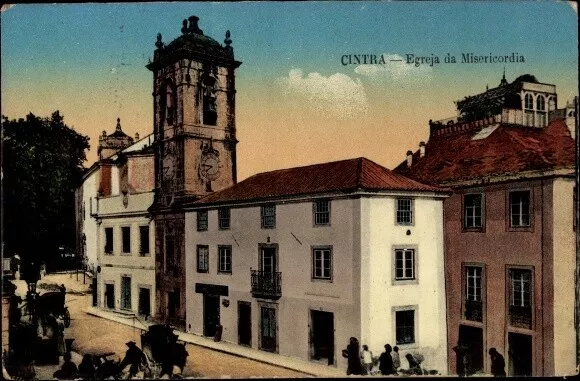 Ak Sintra Cintra Portugal, Egreja da Misericordia - 3669972