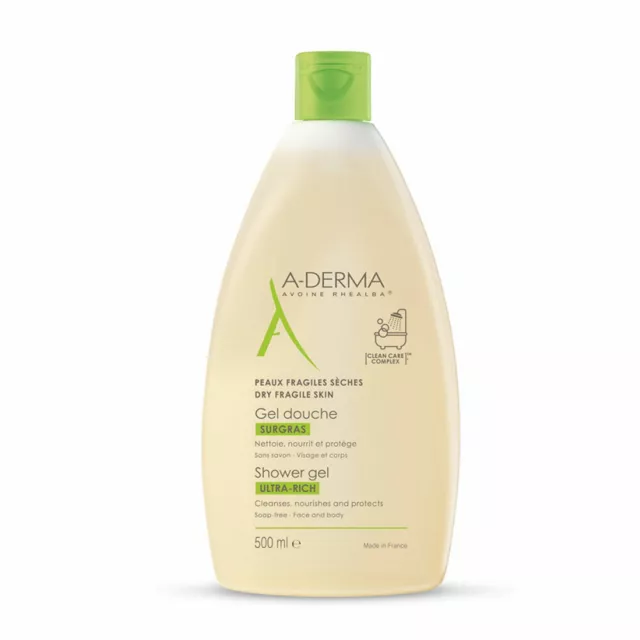 Aderma Ultra-Rich Shower Gel 500ml