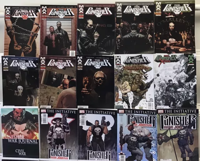 Marvel/Max Comics Punisher Comic Book Lot Of 25 2