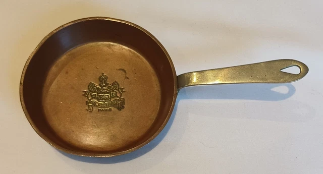Cassolette rond cuivre et inox - Label Emmaüs