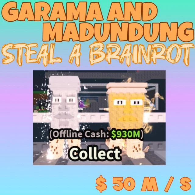 Garama Papercraft STEAL A BRAINROT - Secret Garama And Madundung ( 1 Piece ) $82.94 ...