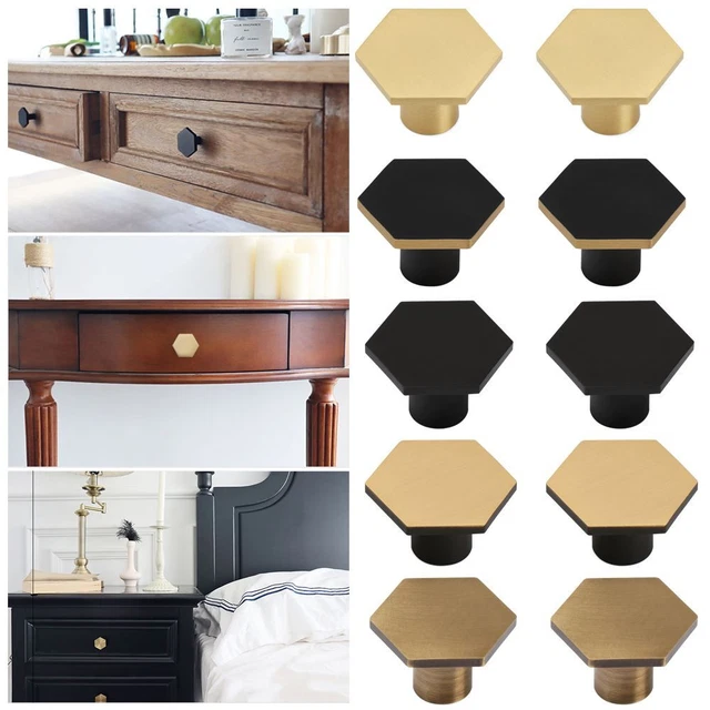 Perillas de muebles de estilo europeo manijas de puerta tirones de armario de un solo orificio