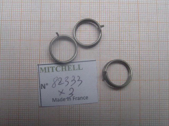 3 Ressorts De Pick-up Pour Moulinet Mitchell 20/40/60 - Pièce D'origine 85046 - Neuf