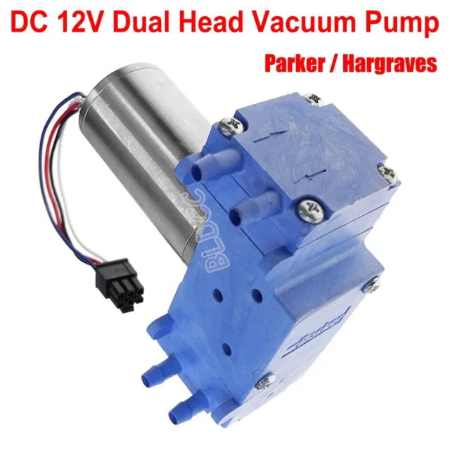 Brushless Motor Vacuum Pump DC 12V Electric Dual Head Air Pump Diaphragm Pump BL