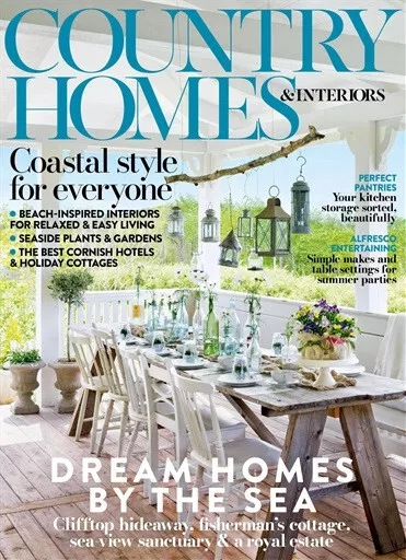 Country Homes & Interiors Magazine August 2023  ~ New ~