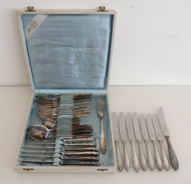 WMF Friodur Patent 90 Besteck 41 Teilig Set Besteckset gebraucht