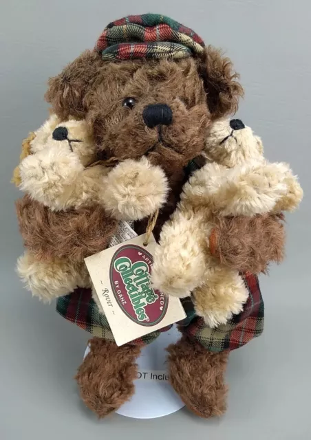 Ganz Cottage Collectibles Robbie & Rovers 11" Jointed Bear Artist: Mary Holstad