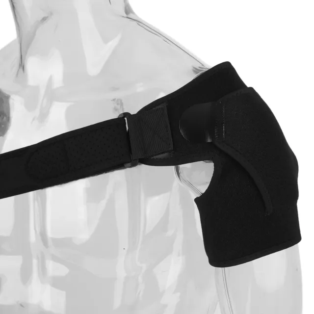 Soporte para hombros elástico manga de compresión para hombros seguro transpirable para tensiones