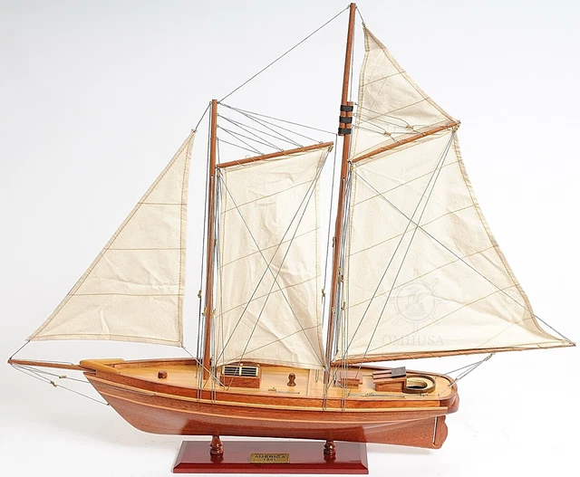 America's Cup Racing Yacht Fully Assembled Model Boat