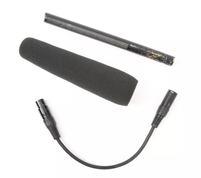 Sennheiser MKH 416-P48 Moisture-Resistant Shotgun Microphone with Foam & Cable