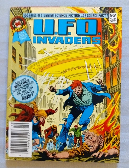 Dc Special Blue Ribbon Digest #14, U.f.o. Invaders, Bronze, 1981