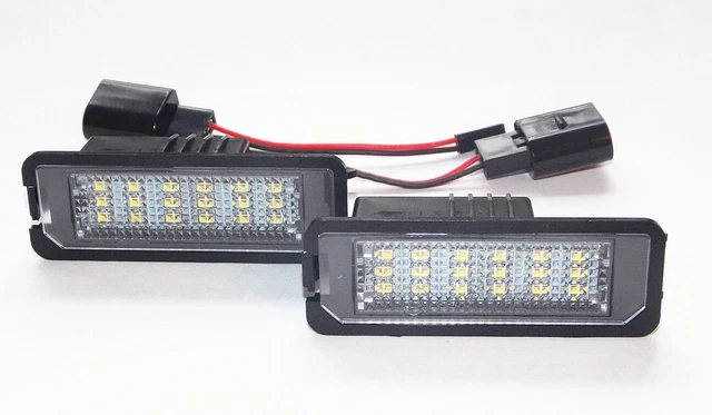 LED Kennzeichenbeleuchtung für VW Golf 4 5 6 7 Passat B6 B7 Lupo Polo 6R Arteon