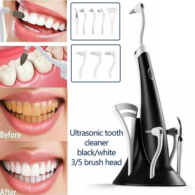 5-in-1 Electric Sonic Scaler Dental Calculus Stains Remover Tartar Cleaner /j
