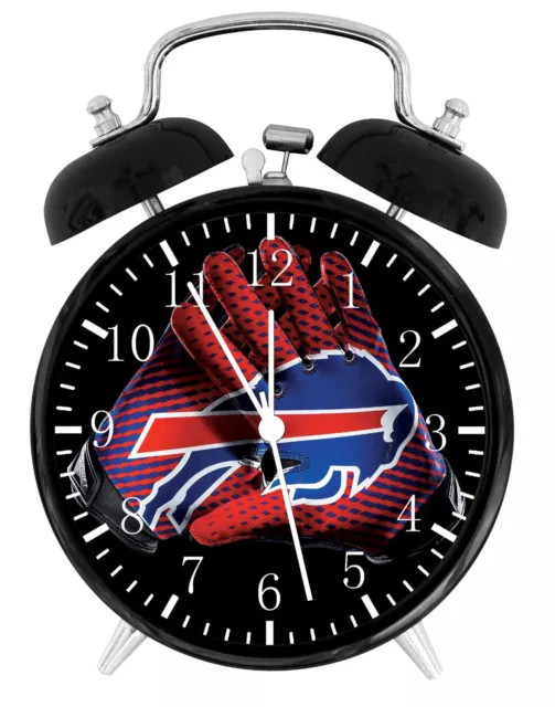 Buffalo Facturas Fútbol Alarma Reloj de Escritorio Decoración Hogar F118 Bonito