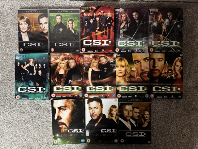 CSI CRIME SCENE Investigation Complete Season 1 - 9 DVD Box Set £59.99 ...