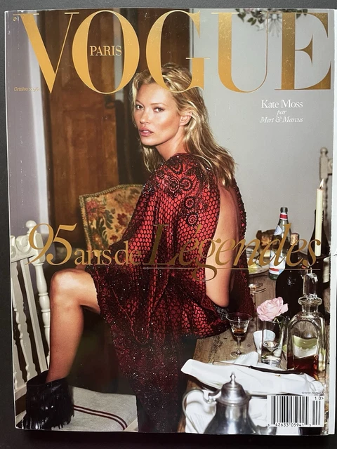 VOGUE PARIS KATE Moss Special Edition Magazine Unopened