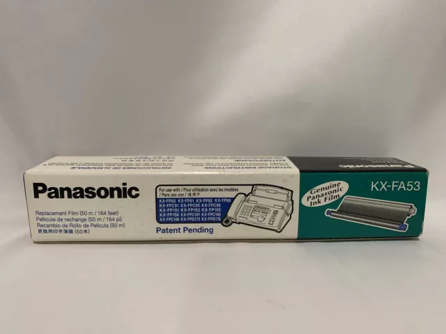 Panasonic Replacement Film Ink KX-FA53 For Fax Machine  KX-FP80, KX-FP81 & More