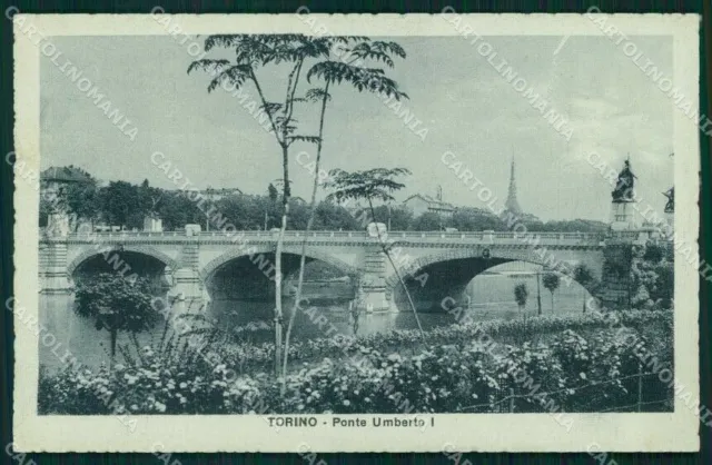 Torino Città Ponte Umberto I cartolina MZ9121