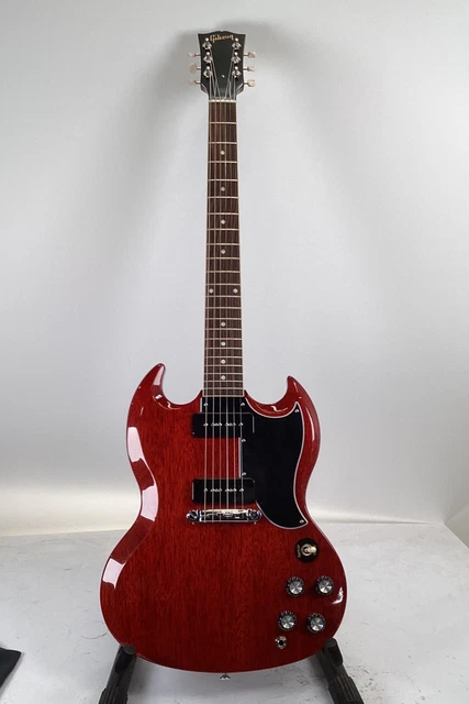 Gibson SG Special Electric Guitar with Case - Vintage Cherry - Twisted Neck Gibson SG Special Electric Guitar with Case - Vintage Cherry - Twisted Neck