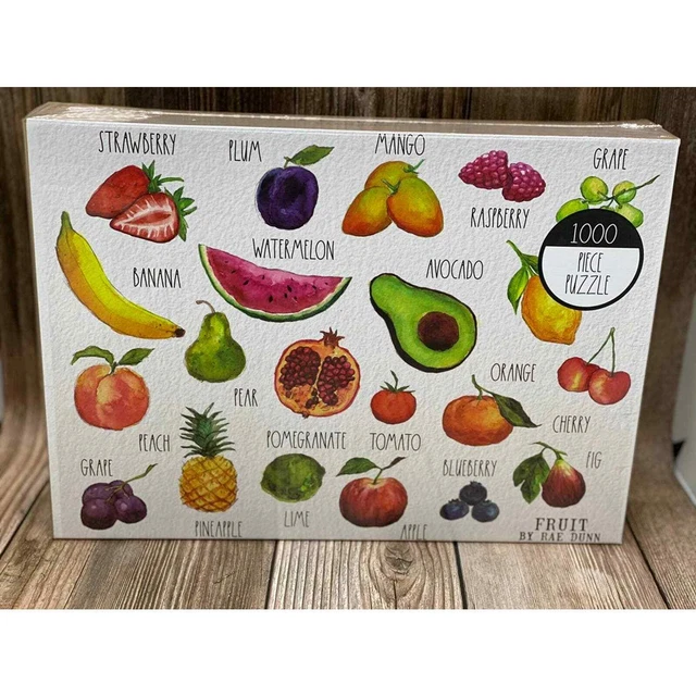 Rae Dunn FRUIT Puzzle