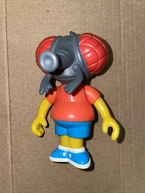 Simpsons Rarest Carachter RARE PLAYMATES INTERACTIVE The Simpsons Series Bart As The Fly Action ...