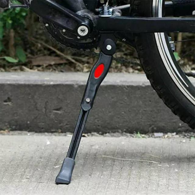 Heavy Duty Adjustable Mountain Bike Bicycle Cycle Prop Side Rear Kick Stand UK