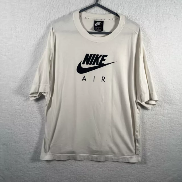 Camiseta para mujer Nike Air blanca talla L