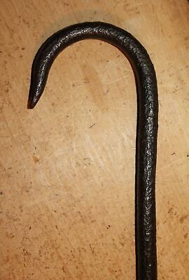 Antique Wrought Iron S Hook Meat/Beam/Game/Hook Butchers/Bacon Hook 30 Inches 2