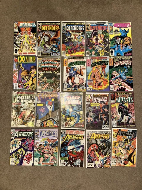 MIX COMIC JOB LOT OF MARVEL CLMICS | DEFENDERS | AVENGERS | x20 ISSUES!!