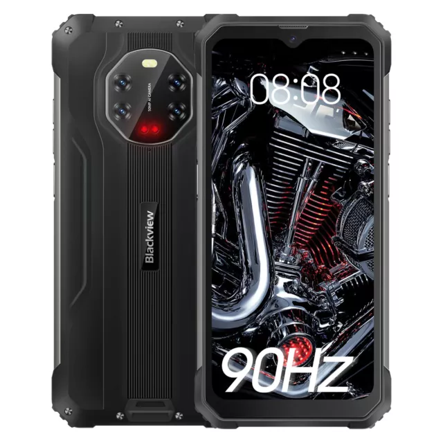 Blackview BV8800 Rugged Smartphone MTK G96 6,58" 90Hz 8GB+128GB 8380mAh 50MP