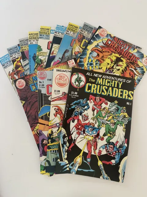 The Mighty Crusaders (Archie/Red Circle; 1983-1985) #1-13 Vg