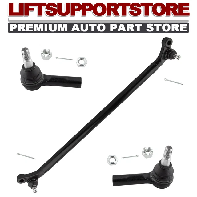 Steering Front Outer Tie Rod End Center Link 3PC Kit For 2000-2004 Nissan Xterra