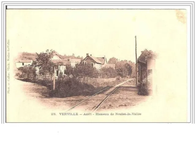 95.Verville.arret.hamlet Of Nesles-La-Vallee.
