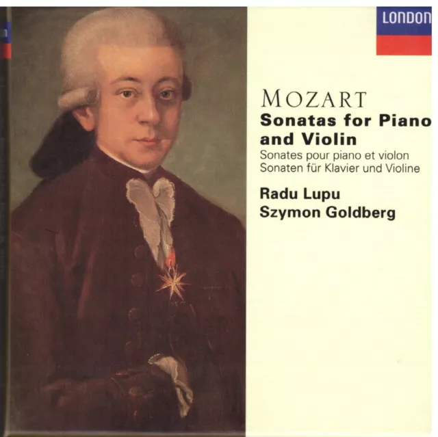 Mozart: Sonate Per Violino & Pianoforte / Radu Lupu, Szymon Goldberg - CD