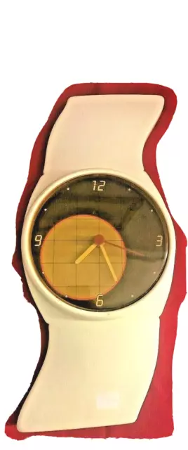 KIENZLE quartz vintage clock orologio parete grande tipo  swatch?