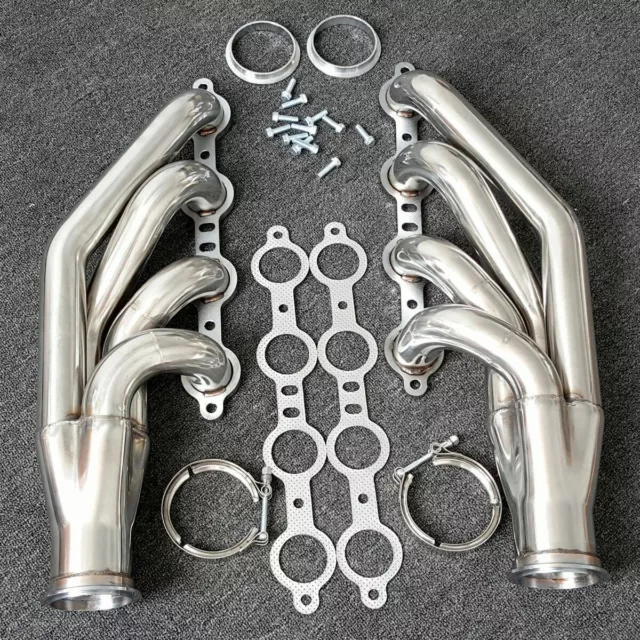 LS1 LS6 LSX GM V8  for Chevrolet Up and Forward Stainless Steel Headers 1 pair