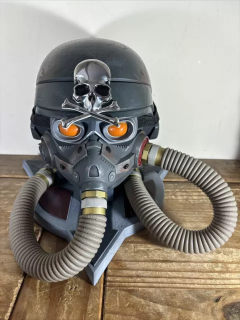 Killzone 3 Helmet  Helghast Gas Mask Game Storage NO GAME