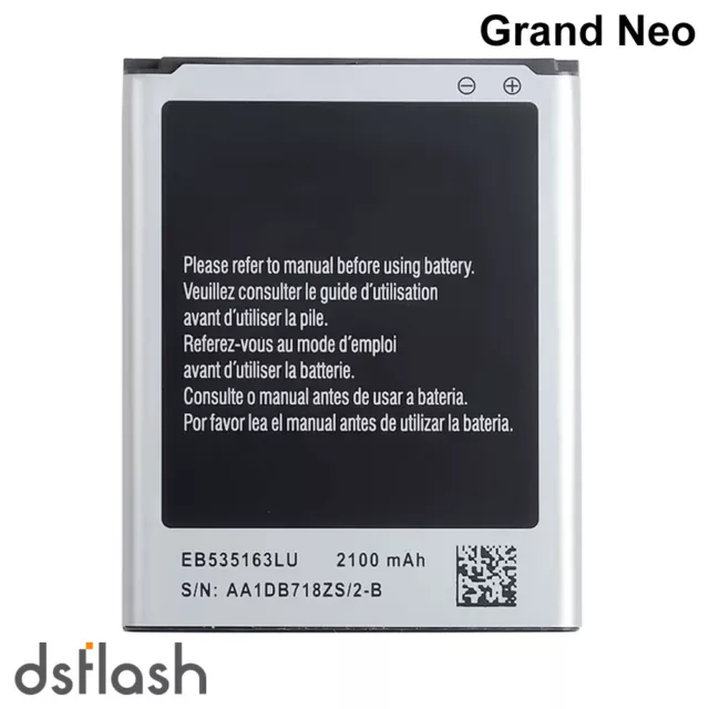 Bateria Samsung Galaxy Grand Neo 2100mAh i9060 EB535163LU EB-L1G6LLU