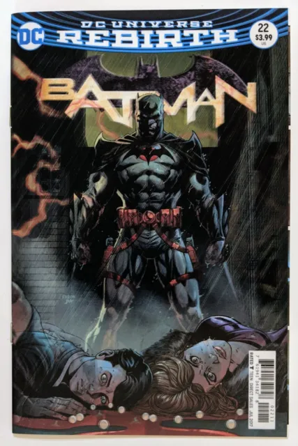 BATMAN 22 DC Comic 2017 Lenticular cover The Button