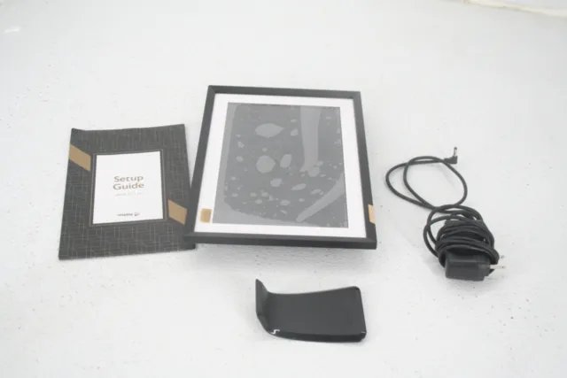 FOR PARTS Nixplay W10P-Classic Black 10.1 In Touch Screen Digital Picture Frame
