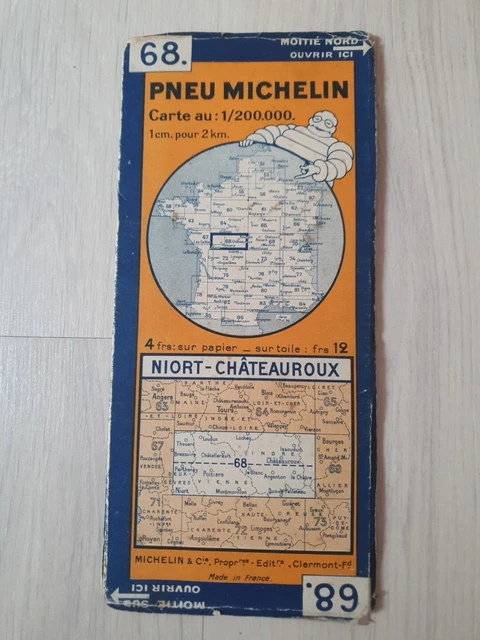 Carte MICHELIN Niort - plan Niort