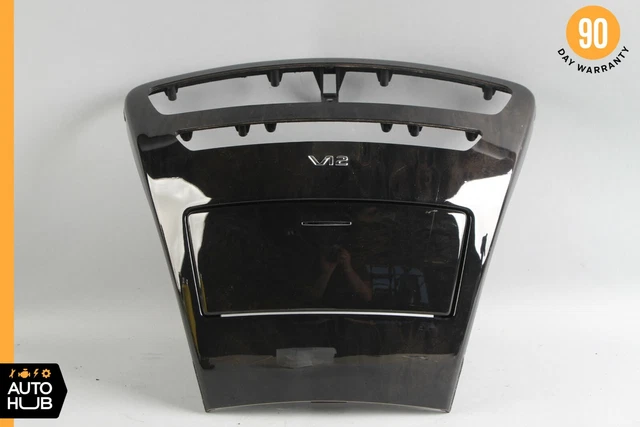 07-13 Mercedes W216 CL550 CL63 Center Console Comand Unit Radio Bezel Trim OEM
